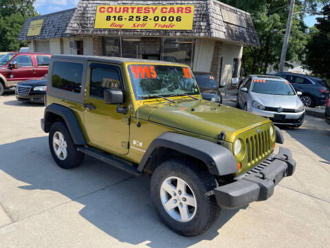 2007 Jeep Wrangler for sale at Courtesy Cars in Independence MO