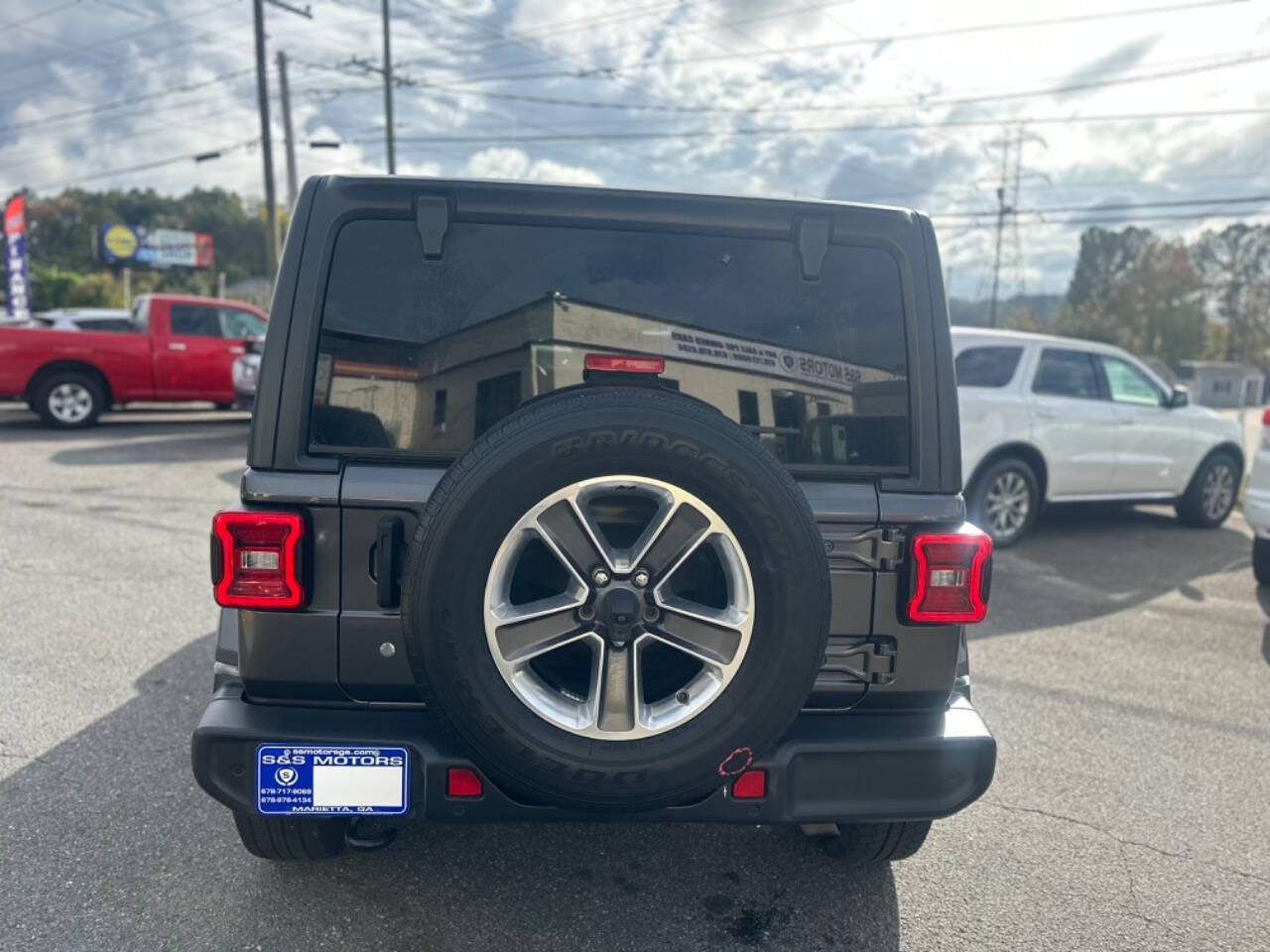 2019 Jeep Wrangler Unlimited for sale at S & S Motors in Marietta, GA