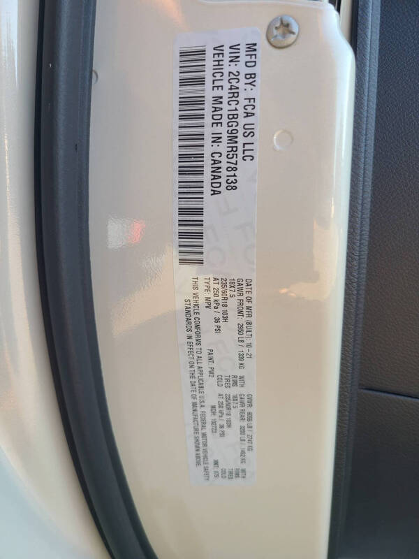 2021 Chrysler Pacifica Touring L