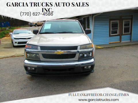2005 Chevrolet Colorado for sale at Garcia Trucks Auto Sales Inc. in Austell GA