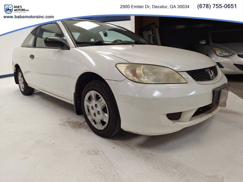 2004 Honda Civic Value Package