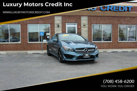 2014 Mercedes-Benz CLA for sale at Luxury Motors Credit Inc in Bridgeview IL