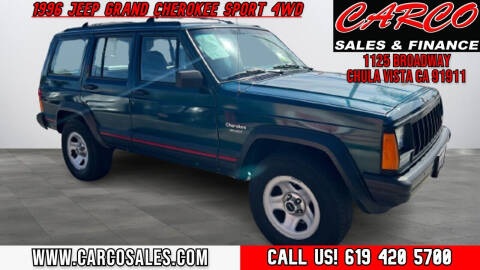 1996 Jeep Cherokee for sale at CARCO SALES & FINANCE #3 in Chula Vista CA