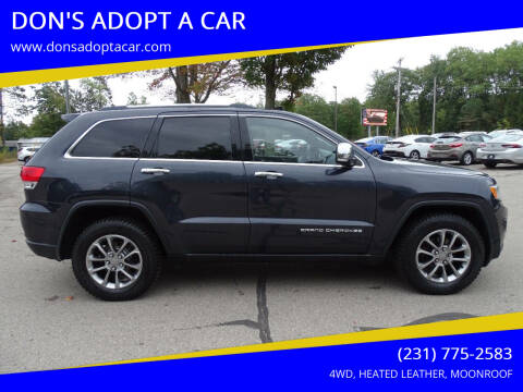 2014 Jeep Grand Cherokee for sale at DON'S ADOPT A CAR in Cadillac MI