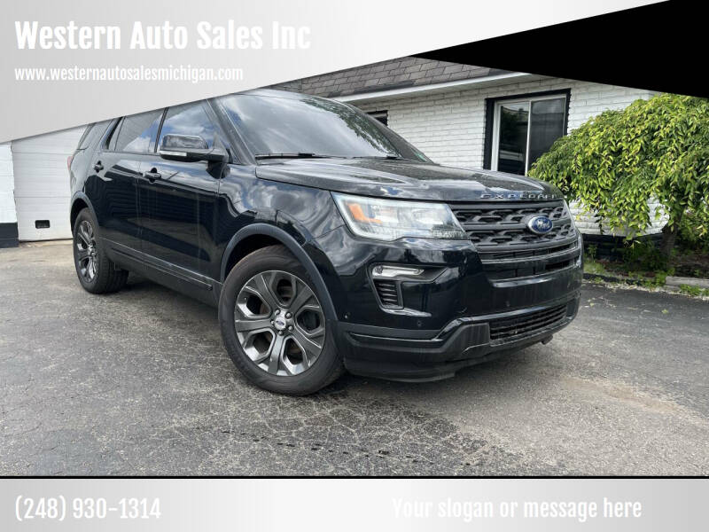 2018 Ford Explorer Sport