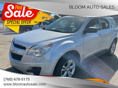 2011 Chevrolet Equinox for sale at Bloom Auto Sales in Escondido CA