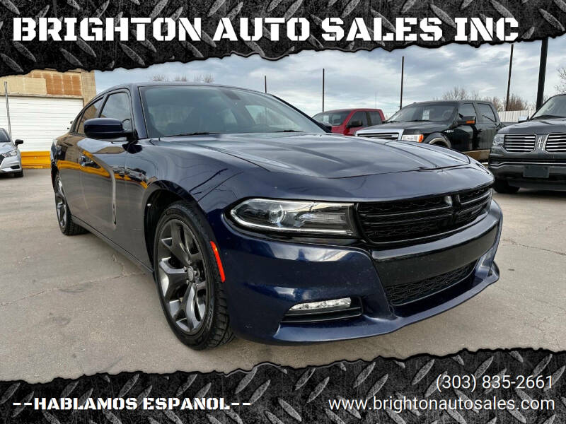 2015 Dodge Charger for sale at BRIGHTON AUTO SALES INC in Brighton CO