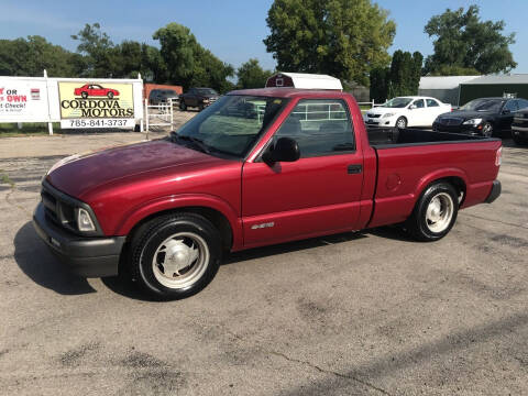 1996 Chevrolet S-10 for sale at Cordova Motors in Lawrence KS