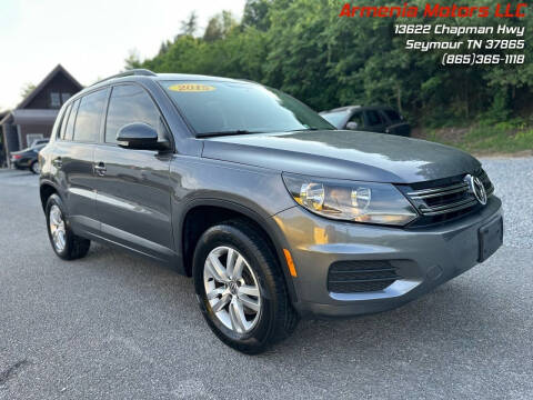 2015 Volkswagen Tiguan for sale at Armenia Motors in Seymour TN