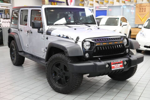 2009 Jeep Wrangler Unlimited for sale at Windy City Motors in Chicago IL