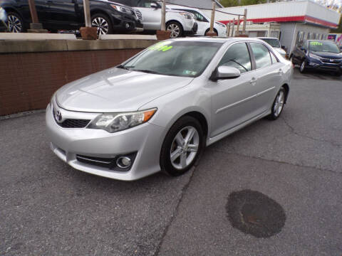2013 Toyota Camry for sale at WORKMAN AUTO INC in Bellefonte PA