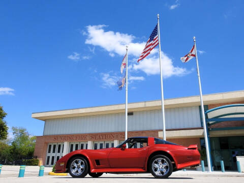 1980 Chevrolet Corvette for sale at M.D.V. INTERNATIONAL AUTO CORP in Fort Lauderdale FL