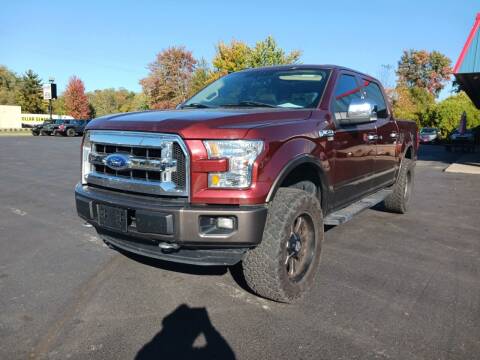 2016 Ford F-150 for sale at Cruisin' Auto Sales in Madison IN