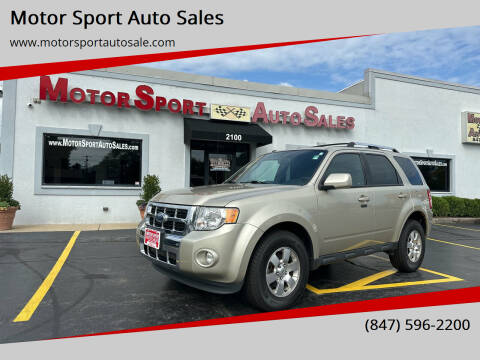 2012 Ford Escape for sale at Motor Sport Auto Sales in Waukegan IL