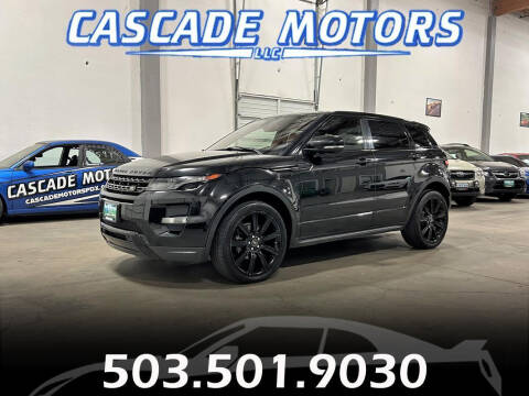 2013 Land Rover Range Rover Evoque for sale at Cascade Motors in Portland OR