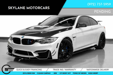 2016 BMW M4 for sale at Skylane Motorcars in Carrollton TX