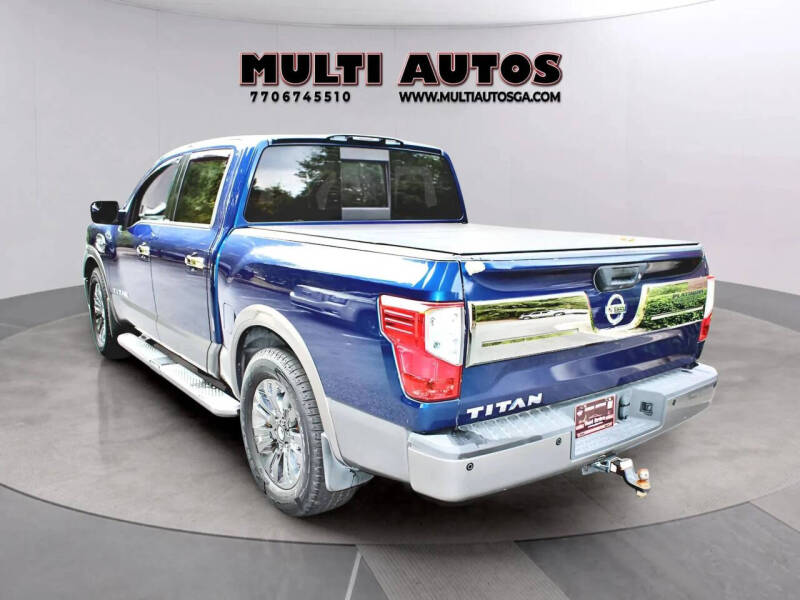 2017 Nissan Titan Platinum Reserve