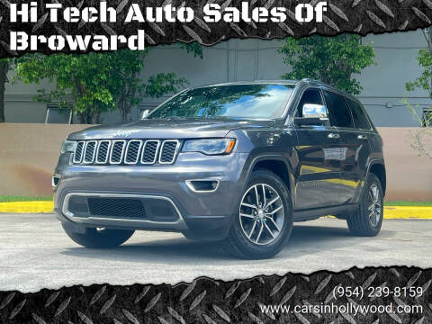 2017 Jeep Grand Cherokee for sale at Hi Tech Auto Sales Of Broward in Hollywood FL