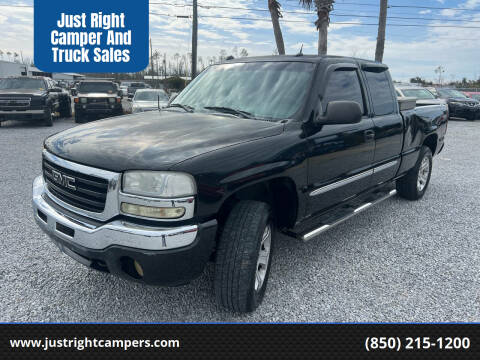 2005 GMC Sierra 1500 for sale at Just Right Camper And Truck Sales in Panama City FL