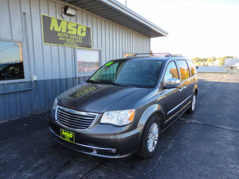 2015 Chrysler Town and Country for sale at Moss Service Center-MSC Auto Outlet in West Union IA