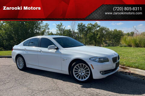 2011 BMW 5 Series for sale at Zarooki Motors in Englewood CO