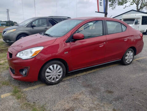 2020 Mitsubishi Mirage G4 for sale at John 3:16 Motors in San Antonio TX