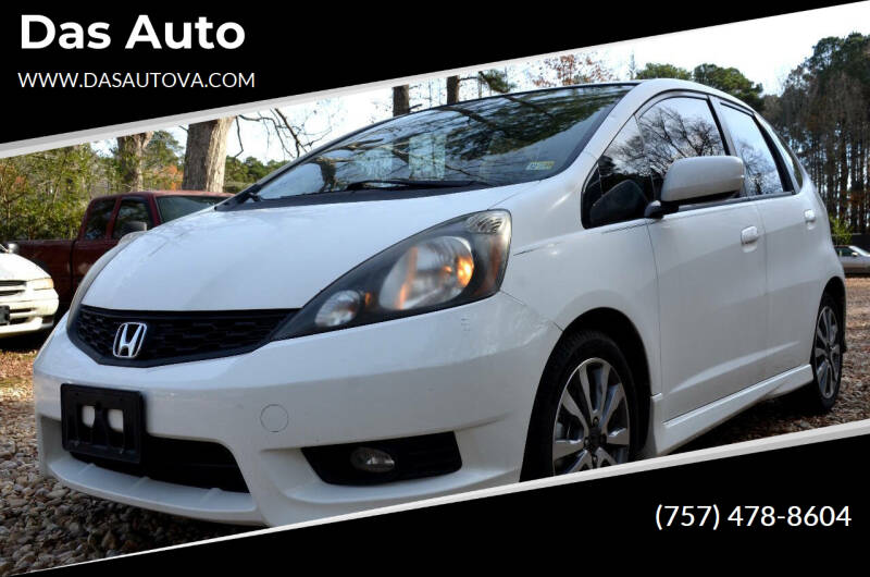 2012 Honda Fit for sale at Das Auto in Virginia Beach VA