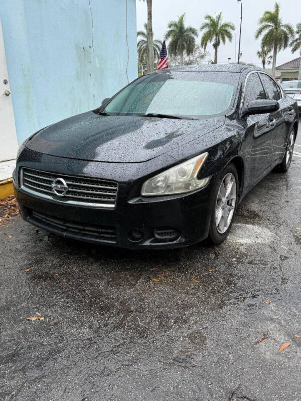 2010 Nissan Maxima for sale at Blue Lagoon Auto Sales in Plantation FL