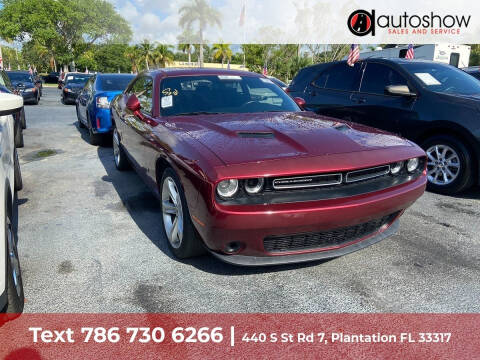 2017 Dodge Challenger for sale at AUTOSHOW SALES & SERVICE in Plantation FL