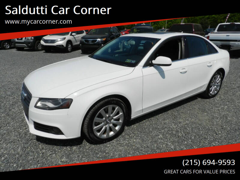 2012 Audi A4 for sale at Saldutti Car Corner in Gilbertsville PA