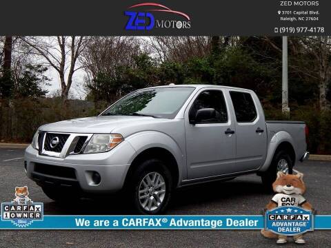 2015 Nissan Frontier for sale at Zed Motors in Raleigh NC