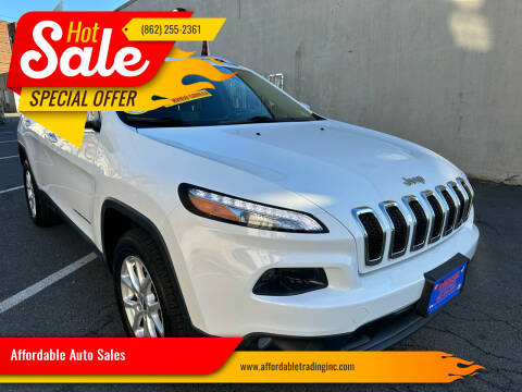 2014 Jeep Cherokee for sale at Affordable Auto Sales in Irvington NJ