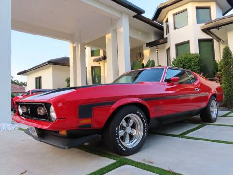 1971 Ford MUSTANG MACH1 for sale at L & S AutoBrokers in Miami FL
