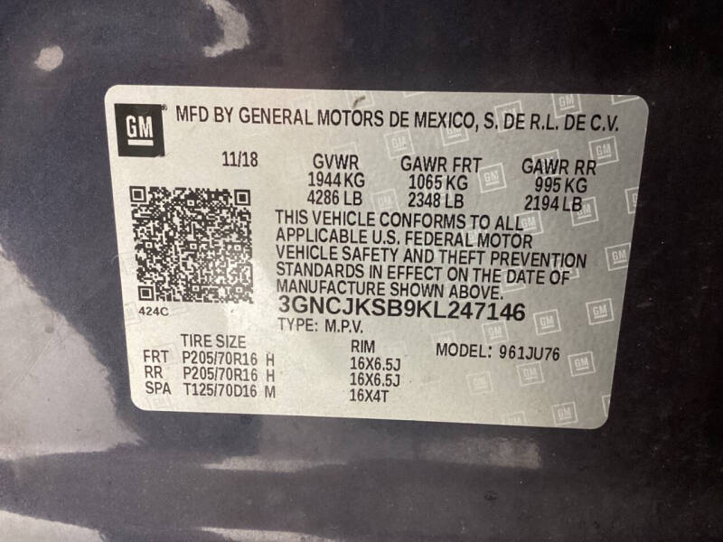 2019 Chevrolet Trax LS