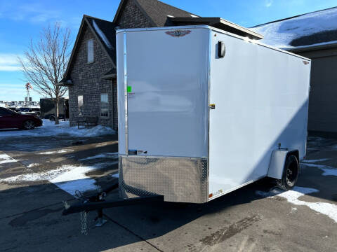 2023 H&H 6x12 V-Nose Trailer #1750