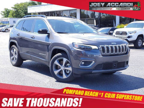 2022 Jeep Cherokee for sale at PHIL SMITH AUTOMOTIVE GROUP - Joey Accardi Chrysler Dodge Jeep Ram in Pompano Beach FL