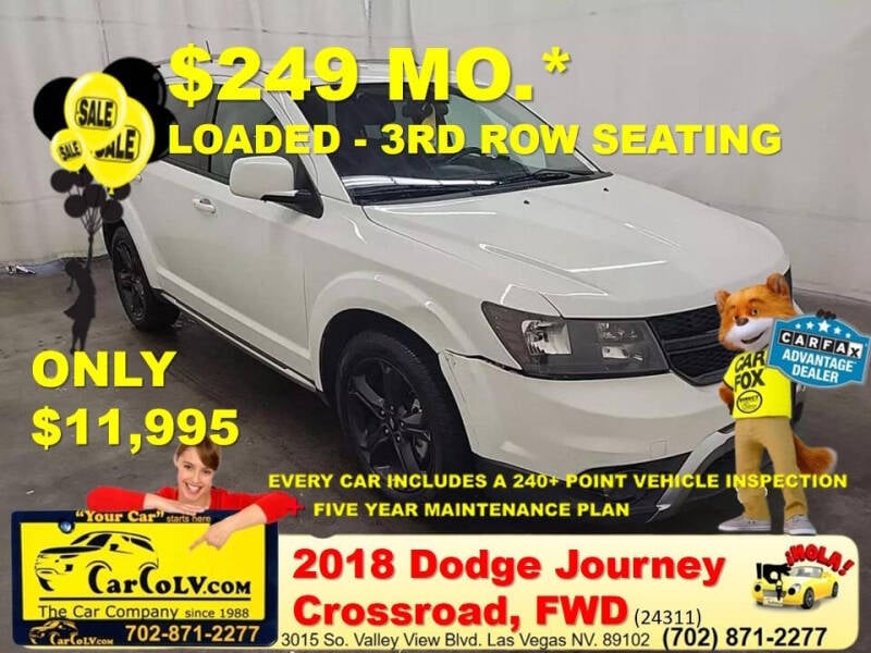 2018 Dodge Journey for sale at The Car Company - 249 monthly payments in Las Vegas NV