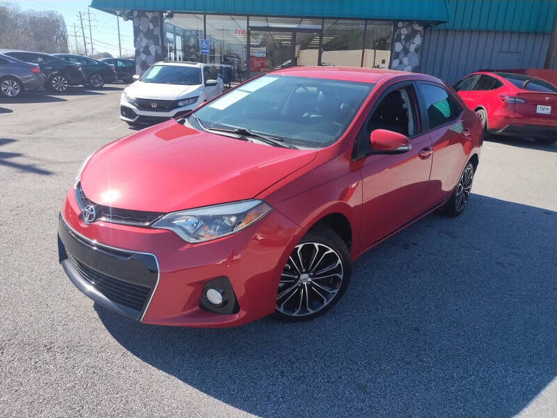 2015 Toyota Corolla for sale at AUTO TRATOS in Mableton GA