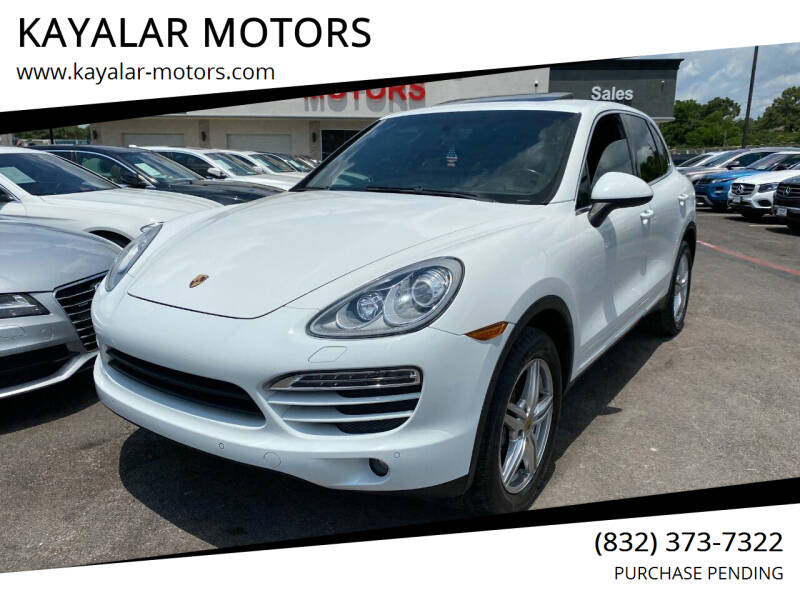 2014 Porsche Cayenne for sale at KAYALAR MOTORS in Houston TX