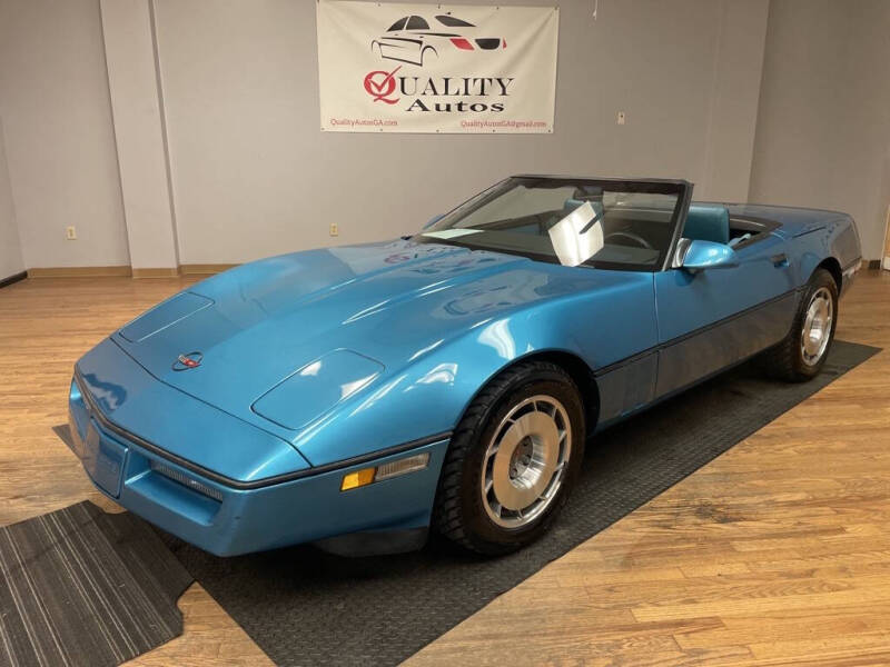 1987 Chevrolet Corvette for sale at Quality Autos in Marietta GA