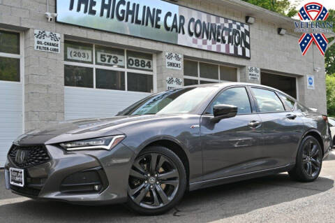 2021 Acura TLX for sale at The Highline Car Connection in Waterbury CT