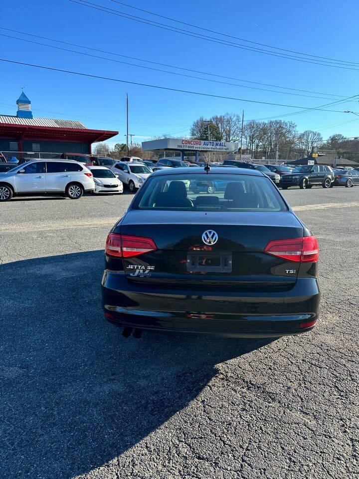 2015 Volkswagen Jetta for sale at Concord Auto Mall in Concord, NC