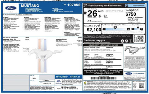 2024 Ford Mustang EcoBoost