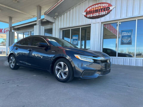 2020 Honda Insight for sale at Motorsports Unlimited in McAlester OK
