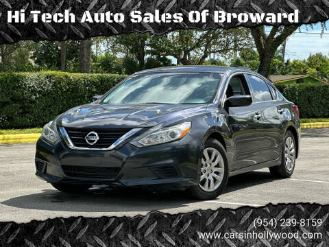 2018 Nissan Altima for sale at Hi Tech Auto Sales Of Broward in Hollywood FL
