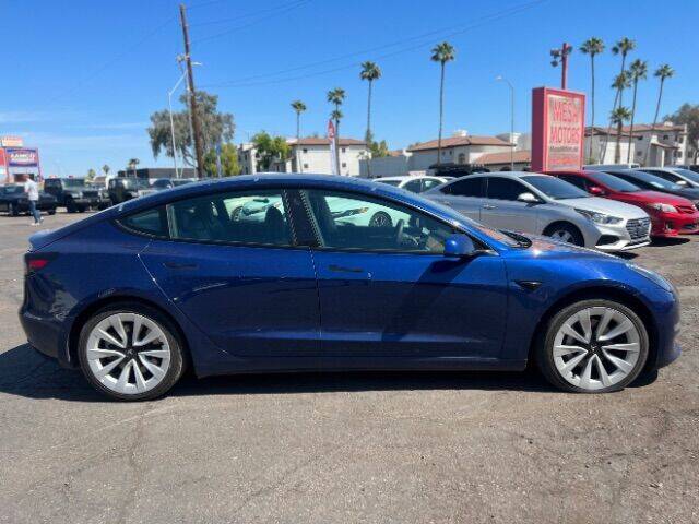 Used 2022 Tesla Model 3 Long Range with VIN 5YJ3E1EB5NF189851 for sale in Mesa, AZ