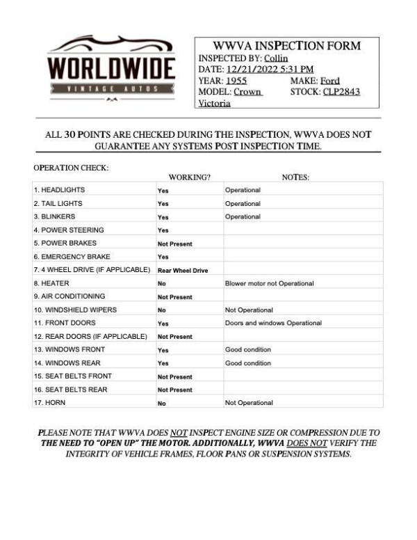 1955 Ford Crown Victoria