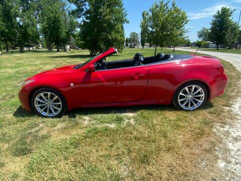 2010 Infiniti G37 Convertible for sale at Casey Classic Cars in Casey IL