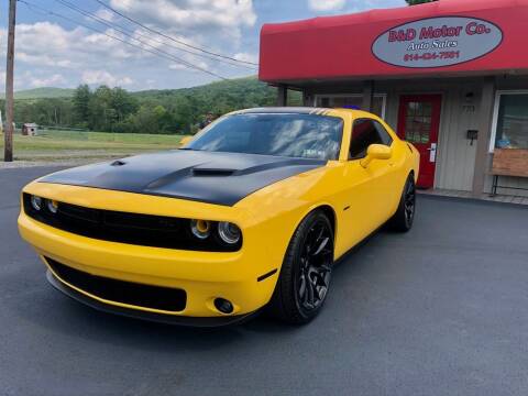 2018 Dodge Challenger for sale at B&D Motor Company in Bellefonte PA