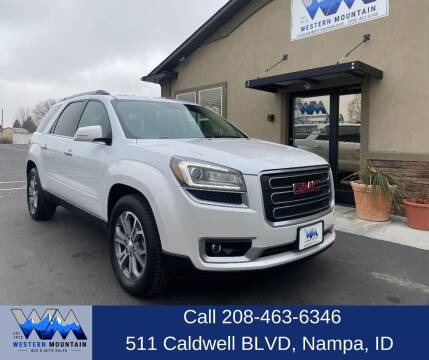 2016 GMC Acadia for sale at Western Mountain Bus & Auto Sales in Nampa ID